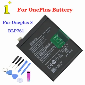 BLP761 BLP759 החלפת סוללה מקורית עבור Oneplus 8 / 8 Pro אחד ועוד 8 8pro אותנטי טלפון סוללות + כלים
