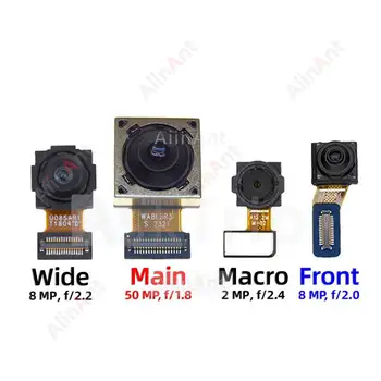 מקורי מאקרו עומק רחב הראשי קטן לפני Selfie בחזרה מצלמה אחורית להגמיש כבלים עבור Samsung Galaxy M22 M23 M225F M236B הטלפון חלקים
