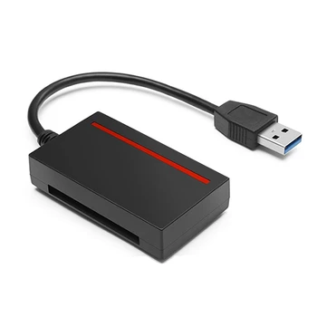USB 3.0 ל-SATA במתאם Cfast קורא כרטיסי חלק ו-2.5 אינץ ' כונן קשיח HDD/קריאה כתיבה SSD & כרטיס CF בו זמנית