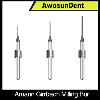 ציפוי DLC Dirll 180Unites 3 שוק שיניים אמן Girrbach Zirconia בלוק PMMA להציץ שעווה כרסום Burs עבור CAD/CAM תרגיל כלי