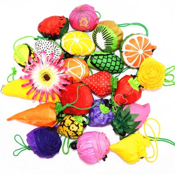 חוף צעצוע אחסון תיק תיק חמוד מתקפל חיה פירות רוז שקית קניות, ידידותי לסביבה שקית מכולת