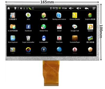 7 אינץ LCD מסך תצוגה KR070PA6S/FPC-BL70005 V1 עבור ווקסלר הספר T7003b E-Reader-Tablet PC חלקי חילוף