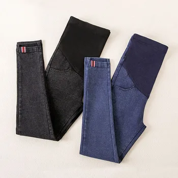 הג 'ינס מכנסי הריון עבור נשים בהריון בגדים סיעוד הריון חותלות מכנסיים ג' ינס הנשי לידה בגדים