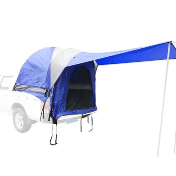 מיטת משאית אוהל שכבה כפולה טנדר אוהלים עבור 2 אנשים שכבה כפולה PU2000 קצר/רגיל לישון במשך 5-6.5 מטר