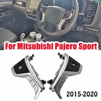 ההגה כפתור בקרת שיוט מולטימדיה אודיו מתג Mitsubishi Pajero ספורט 2015-2021 נוכרי טריטון L200 Delica