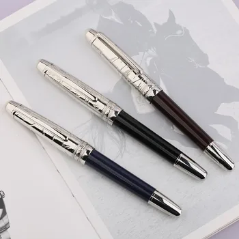 בציר Majohn P135 שרף עט נובע ממתכת יפה קאפ פרל העליון אירידיום EF/קטן כפוף החוד כותב משרד עסקים מתנה עט