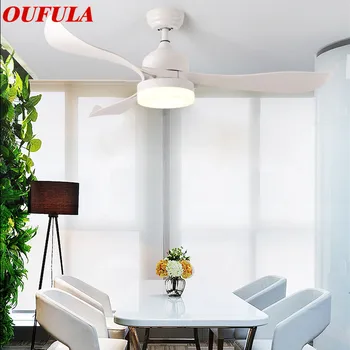 פיות מודרני מאוורר התקרה אורות עם שליטה מרחוק דקורטיביים לבית סלון, חדר השינה, חדר האוכל