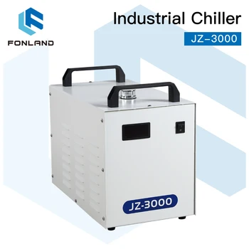 FONLAND JZ-3000 Chiller מים תעשייתיים CO2 לייזר חריטה חיתוך מכונת קירור 60-80W צינור לייזר DG110V AG220V