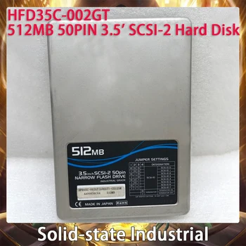 HFD35C-002GT 512MB 50PIN 3.5' ה-SCSI 2 דיסק קשיח עבור Hagiwara מצב מוצק תעשייתי HDD עובד בצורה מושלמת באיכות גבוהה ספינה מהירה