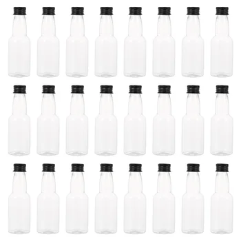 50pcs 50ml פלסטיק רוטב בקבוק ריק מדגם תבלין מכולות לשימוש חוזר מיני תבלינים תיבת מטבח אחסון הבקבוק מיכל