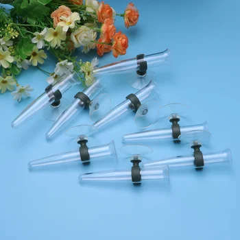 8 יח פלסטיק אגרטלי פרחים טריים תזונה צינור פרחים חנות אחסון צינור מים