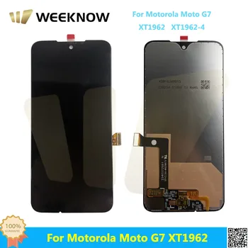 עבור Motorola Moto G7 מסך מגע דיגיטלית החלפה + תצוגת LCD מלא הרכבה, תיקון חלקים XT1962