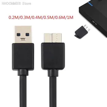 1pc USB 3.0 כונן הדיסק קשיח לכבל מ 'מיקרו ב' כבל מתאם SATA סינכרון נתונים כבל כבל כונן קשיח חיצוני דיסק קשיח