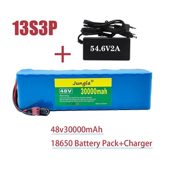 48 v סוללה ליתיום-יון 48v 30Ah 1000w 13S3P Lithium ion Battery Pack עבור בגודל 54.6 v E-bike אופניים חשמליות קורקינט עם עב 