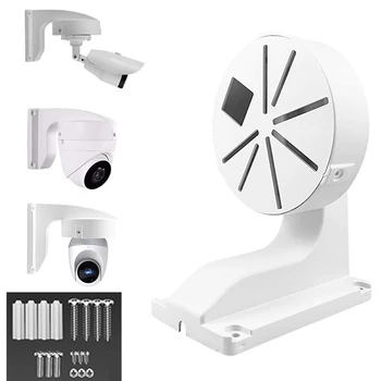 1PC אבטחה CCTV מצלמה הר סוגר ABS מקורה חיצונית על הקיר L-סוג הסוגר על מצלמות אבטחה כיפה IP מצלמה הרכבה