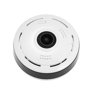 360Degree פנורמה טלוויזיה במעגל סגור מצלמה Wifi HD 1080P אלחוטית VR מצלמה בשלט רחוק מצלמת מעקב P2P האיחוד האירופי Plug