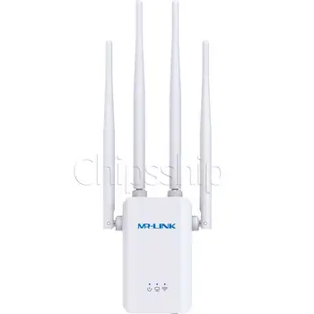 כיסוי WiFi מלא 300Mbps WiFi Singal הרחבה אלחוטית מהדר עם 4 אנטנה חיצונית ML-WR304S