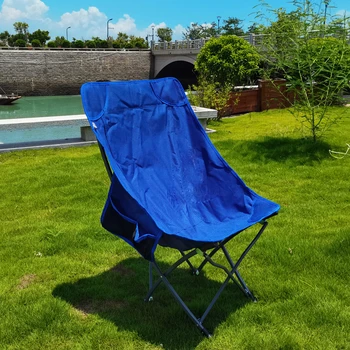 קמפינג מתקפל כסאות החוף חיצונית טרקלין נייד דיג בחוף כסאות פיקניק מרפסת Silla Playa ריהוט גן QF50OC