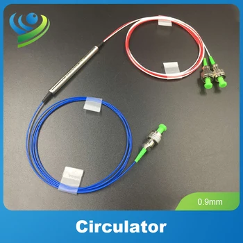 סיב אופטי Circulator 1550nm שלוש-נמל סיב אופטי Circulator יציאת 1 Port 2 Port 3 סיב אופטי Circulator