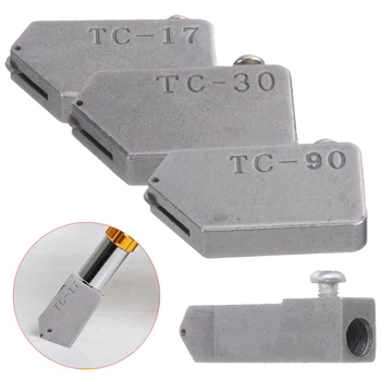 זכוכית ישר חיתוך אריחים חותכי כלי חיתוך ואביזרים הראש החלפת TC-17 TC-TC 30-10 TC-90