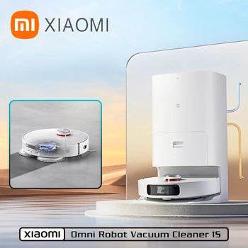 2023 Xiaom Mijia כל מטרה מטאטא רובוט 1 קול קורא נקי ללא יד כפול רוטרי עליית לחץ לשפשף קבוע לחה