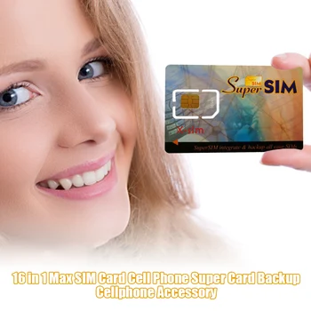 16 1 מקס כרטיס ה-SIM טלפון סלולרי סופר כרטיס גיבוי הפלאפון אביזר GK99
