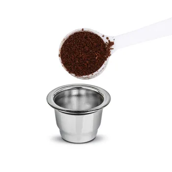 איכות גבוהה פלדה אל חלד לשימוש חוזר קפה הקפסולה מסנן תרמיל על קפה של Nespresso מכונת CitiZ עמיד