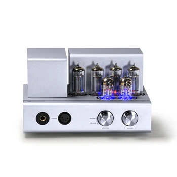 MUZISHARE i3 ואקום צינור כוח Amplifier12W*2 מגבר אוזניות Bluetooth HIFI שיעור חום שפופרת מגבר 6H2N-EB*2 6P1*4