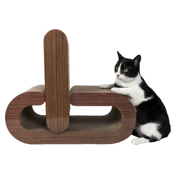 2-In-1 כדור בצורת' פרימיום איכותי מודולרי חתול מגרד הכיסא טרקלין עם קטניפ.