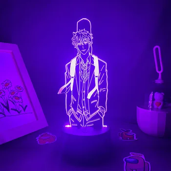 BL אנימה נתון איור 3D Led אורות ליל יצירתי יום הולדת מתנה מגניבה לחברים מנורת לבה 