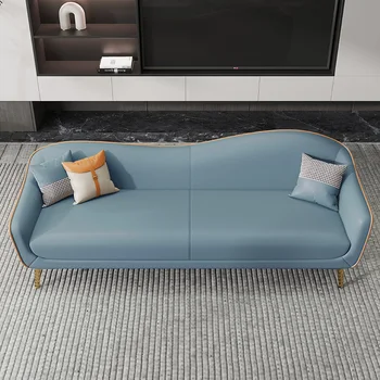 שריטה מגן בציר מיטת ספה ארגונית כורסא מעוגלת הכיסא ספה קריאת עיצוב ייחודי Divani Soggiorno ריהוט הבית