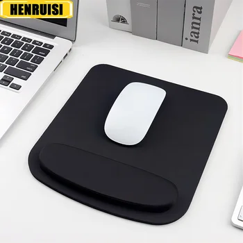 עכבר המשחקים משטח סיליקון ג 'ל החלקה לייעל את היד לנוח ג' ל כף היד תמיכה שולחן עבודה ארגונומי לעכבר עבור Office לימוד מחשב