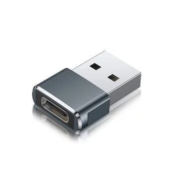 USB C נקבה ל-USB זכר מתאם סוג מטען, כבל מתאם חשמל עבור אפל iWatch לצפות בסדרה 7 SE ועוד