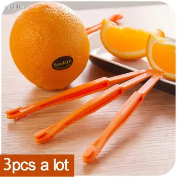 3pcs/vanzlife גאדג ' טים למטבח יצירתי ארוך סעיף ידנית מקלף תפוז מיץ תפוזים קומפקטי ופרקטי עוזר