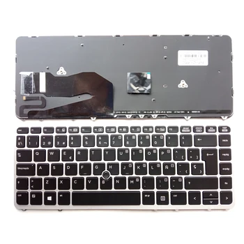סיטונאי מקלדת המחשב הנייד HP EliteBook 840 G1 850 G1 740 G1 745 G1 750 G1 755 G1 Zbook 14 עם תאורה אחורית, עם נקודה שחורה Tecl