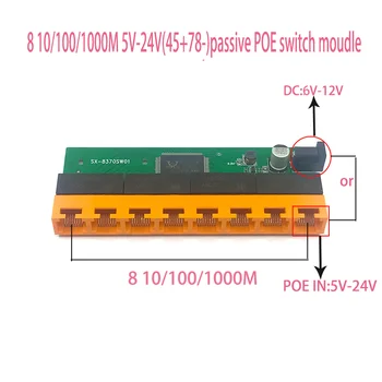 OEM דגם חדש 8 Port Gigabit Switch שולחן העבודה RJ45 Ethernet מתג 10/100/1000mbps Gigabit Lan מתג rj45 tp-link