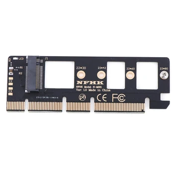 NGFF מ ' מפתח M. 2 NVME AHCI SSD ל PCI-E PCI Express 16x x4 מתאם כרטיס Riser ממיר עבור XP941 SM951 PM951 A110 SSD