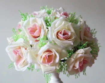 SPR 25cm*15pcs כוכבים דשא חתונה נשיקות פרח כדור 2015 מסיבת decoraion מלון ארקייד קישוטים משלוח חינם-שמפניה