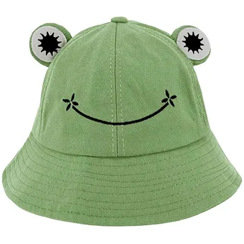 הורה-ילד כותנה דלי כובע עניבה צבע הכובע דיג דייג חוף פסטיבל כובע השמש