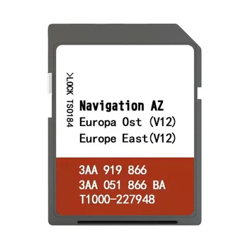 נאבי SD AZ V12 2020 מזרח אירופה OST SD karte ללא תשלום המפה עבור סקודה אמונדסן + פלוס עם חינם נגד ערפל Flim