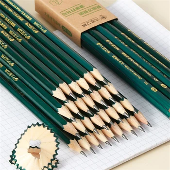 10PCS עיפרון 2B משושה בר טיליה ספר יסודי תלמיד הילדים כלי כתיבה יפנית חמוד עפרונות ציור ציוד אמנות