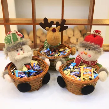 קריקטורה ליל כל הקדושים ממתקים שקית ילדים לשאת עוגיות דלעת סוכר שקית עבודת יד, חומר נייד סל מתנה
