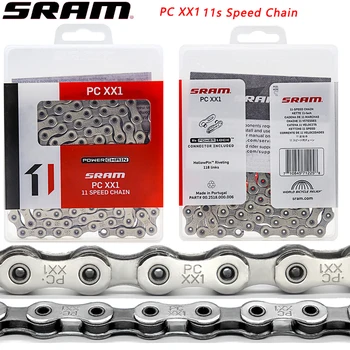 SRAM-PC XX1 הנשר 11 מהירות אופניים MTB אופני הרים את השרשרת עם קופסא מקורית קישורים עם נעילת כוח הקישור חלקי אופנוע