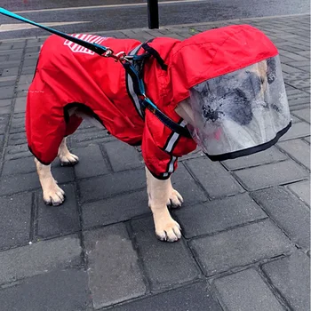 התחביב עמיד למים מעילים מעיל גשם לכלב מחמד חתולים הלבשה בגדים רך לנשימה רשת הכלב בגדים רעיוני כלבים גדולים מעילי-גשם