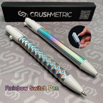 יצירתי Crushmetric מתג עט Deformable ג ' ל עט קסם. לחץ לחץ על שינוי צורה עטים על הפגישה מחקר מתנת יום הולדת.