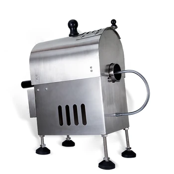נירוסטה קפה, מכונת 220V קטן צלייה המכונה, משק בית 150-350 גרם גז פולי הקפה נקלים