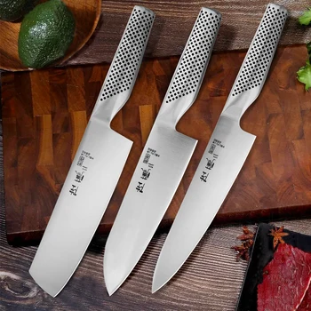 יפני סכין מטבח, סט פילה דג נירוסטה קצבים סכין שף סושי סכין Santoku סכין כלי בישול