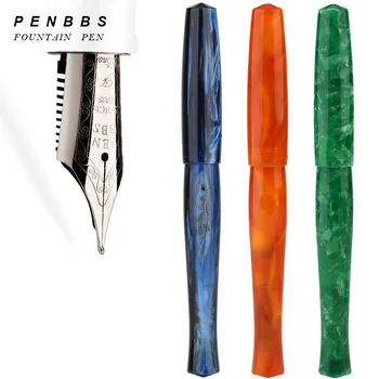 Penbbs 323 עט קליגרפיה סין אקריליק צבע למבוגרים קופסת מתנה תזרים שלילי לחץ ואקום F החוד שקוף