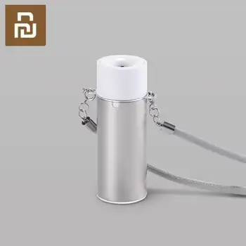 Youpin נייד מטהר אוויר שחרור יון שלילי טיהור אוויר PM2.5. אבק עישון פאסיבי אנטי-בקטריאלי נטענת USB
