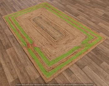 יוטה שטיחים עבודת יד, שטיחים עבור הסלון קלוע בוהמי מלבן רצפה קישוט חדר השטיח הביתה